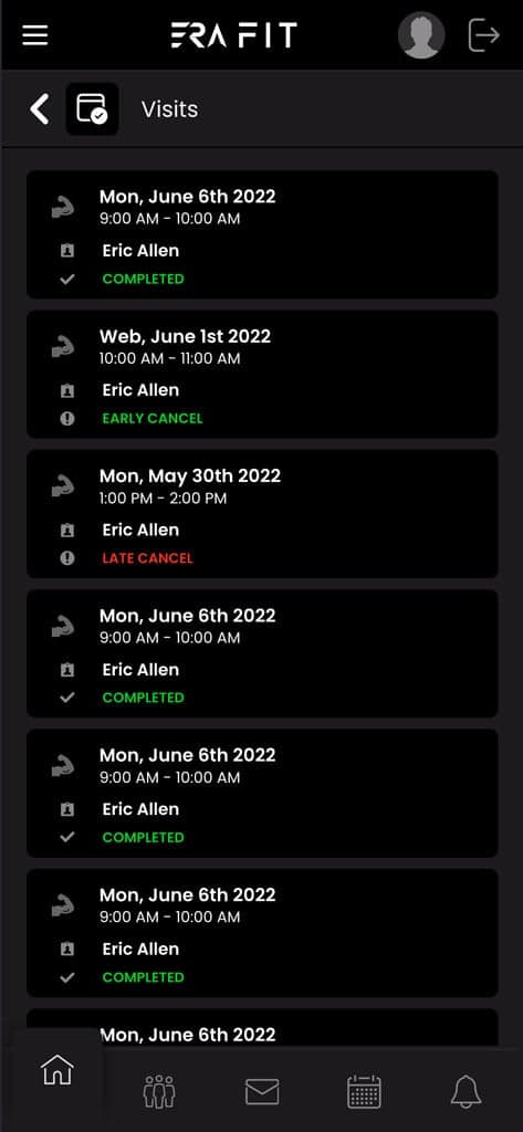 ERA Fit remote check-ins